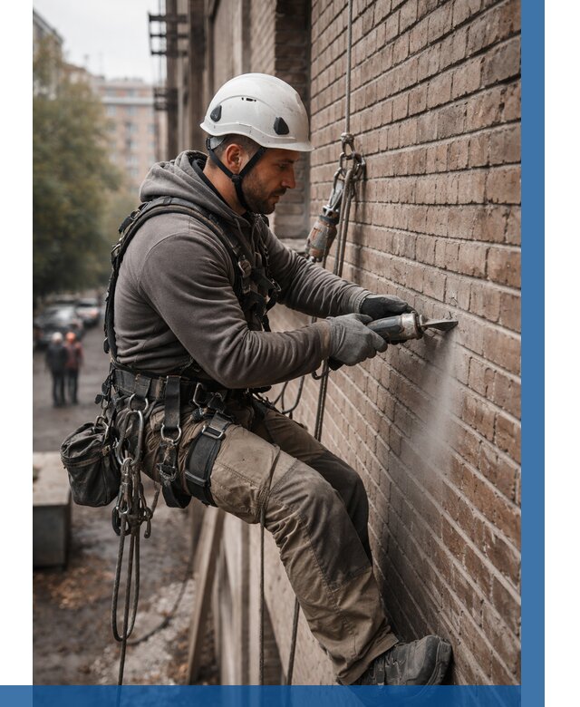 Расшивка кирпичных швов в Назарове от 617 р. | ВЫСОТНИК-Нрв