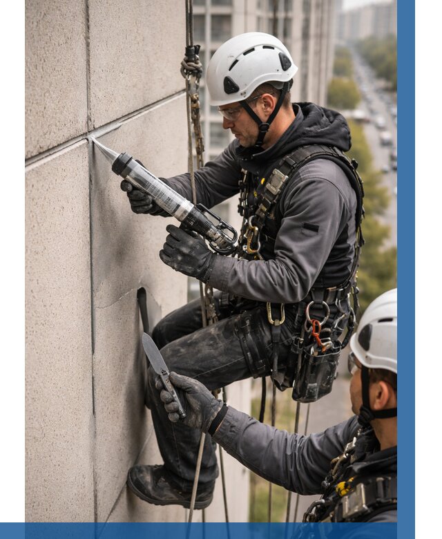 Первичная герметизация швов в Назарове от 617 р. | ВЫСОТНИК-Нрв