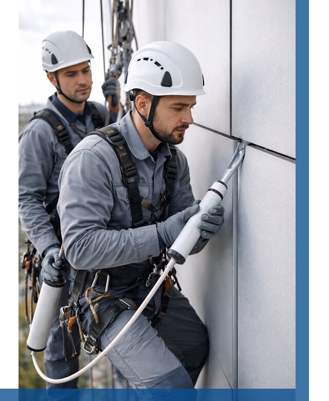 Герметизация швов вилатермом в Назарове от 617 р. | ВЫСОТНИК-Нрв