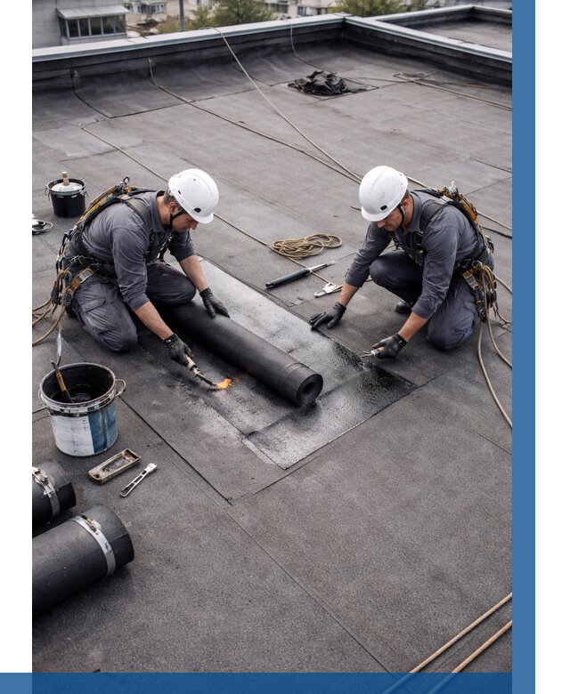 Ремонт мягкой кровли под ключ в Назарове от 719 р. | ВЫСОТНИК-Нрв