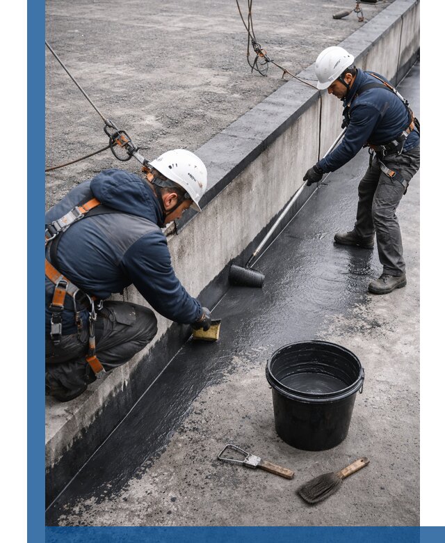 Гидроизоляция кровли жидкой резиной профессионально в Назарове