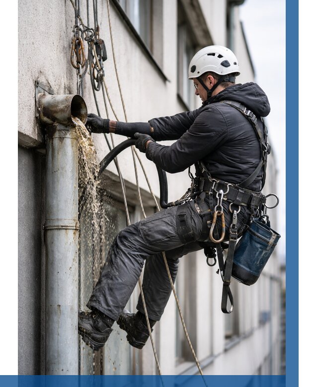 Прочистка водосточных труб в Назарове от 3597 р. | ВЫСОТНИК-Нрв