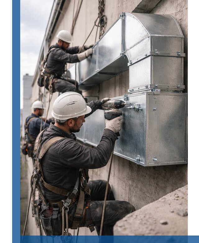 Профессиональный монтаж вентиляционных коробов в Назарове под ключ