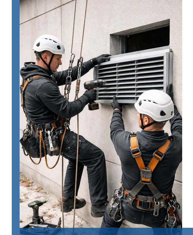 Монтаж вентиляционных решеток в Назарове профессиональный сервис