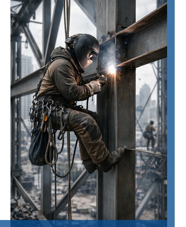 Высотные сварочные работы в Назарове от 3597 р. | ВЫСОТНИК-Нрв