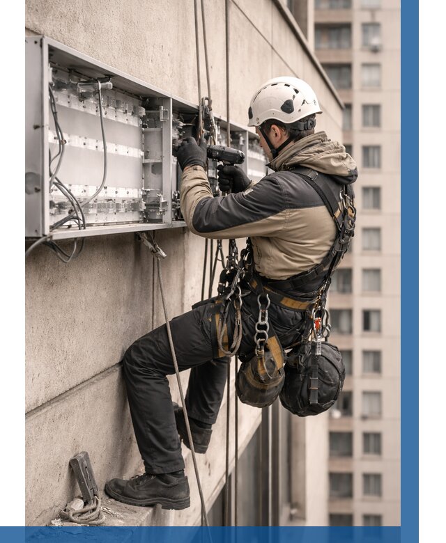 Ремонт вывески на высоте в Назарове от 4625 р. | ВЫСОТНИК-Нрв