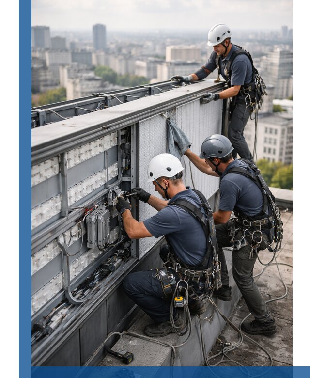 Профессиональное обслуживание крышной рекламы в Назарове под ключ