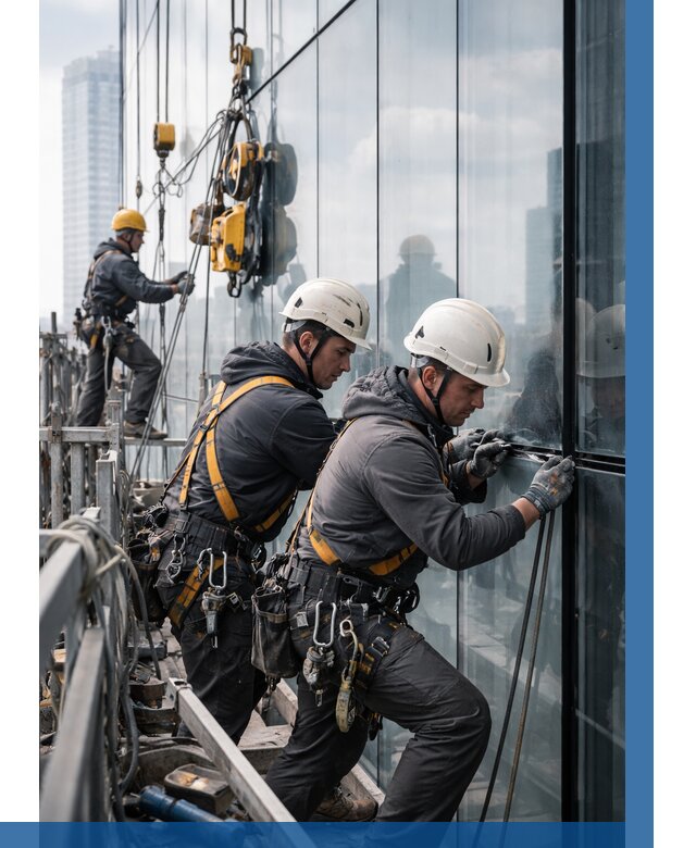 Структурное остекление фасадов в Назарове от 9764 р. | ВЫСОТНИК-Нрв