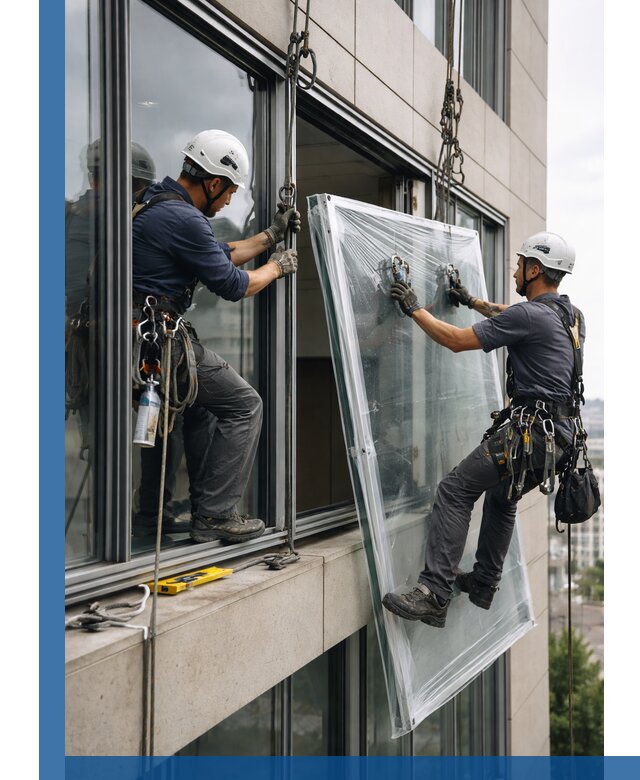 Профессиональная замена стекла в витраже в Назарове с гарантией