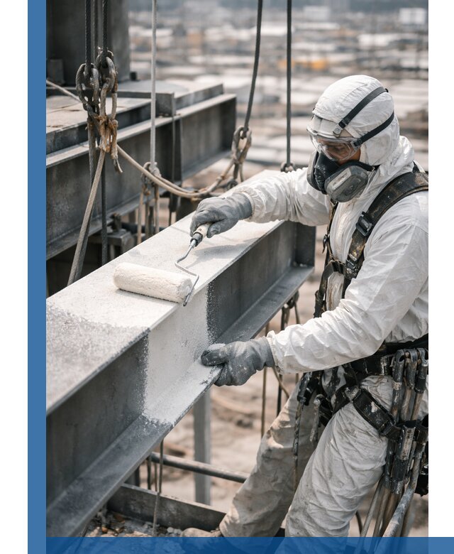 Профессиональная огнезащитная обработка металлоконструкций в Назарове