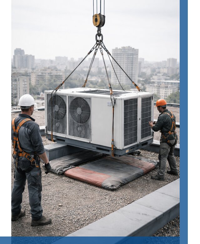 Подъем груза на крышу в Назарове от 5139 р. | ВЫСОТНИК-Нрв заказать