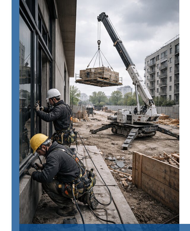 Аренда крана Пионер в Назарове для строительных работ