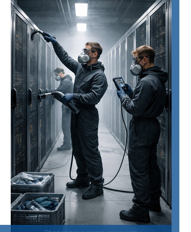 Обеспыливание серверной комнаты в Назарове от 4625 р. | ВЫСОТНИК-Нрв