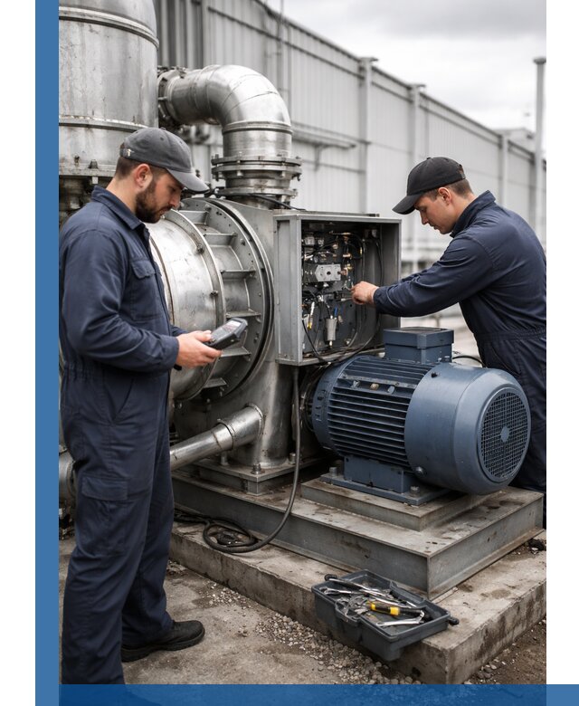 Техническое обслуживание промышленного оборудования в Назарове