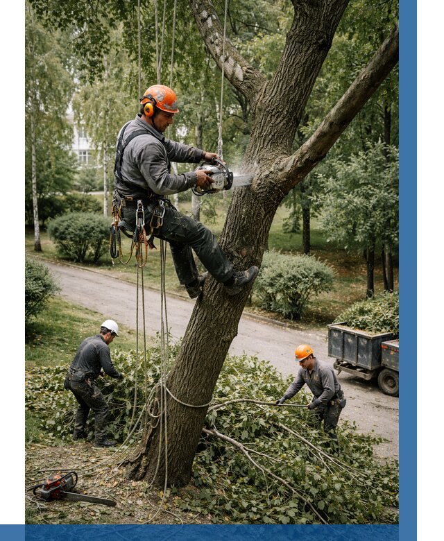 Кронирование деревьев в Назарове от 6681 р. | ВЫСОТНИК-Нрв