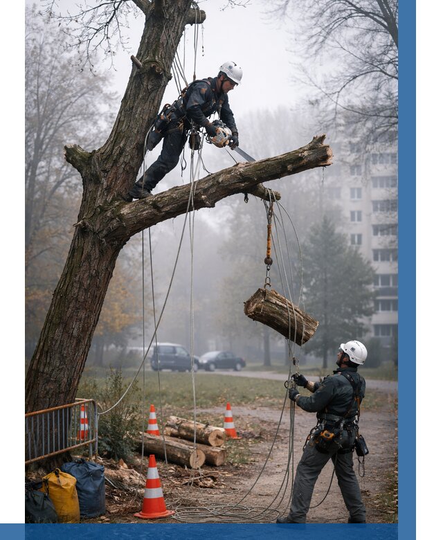 Удаление аварийных деревьев в Назарове от 15417 р. | ВЫСОТНИК-Нрв