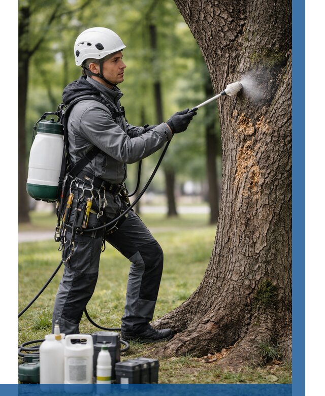 Обработка деревьев от вредителей в Назарове от 4625 р. | ВЫСОТНИК-Нрв