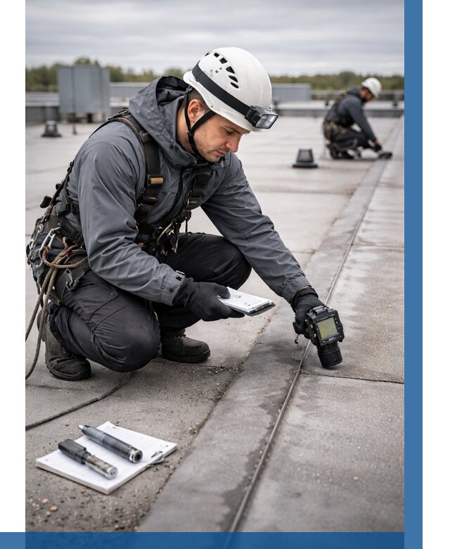 Обследование кровли на протечки в Назарове от 4625 р. | ВЫСОТНИК-Нрв