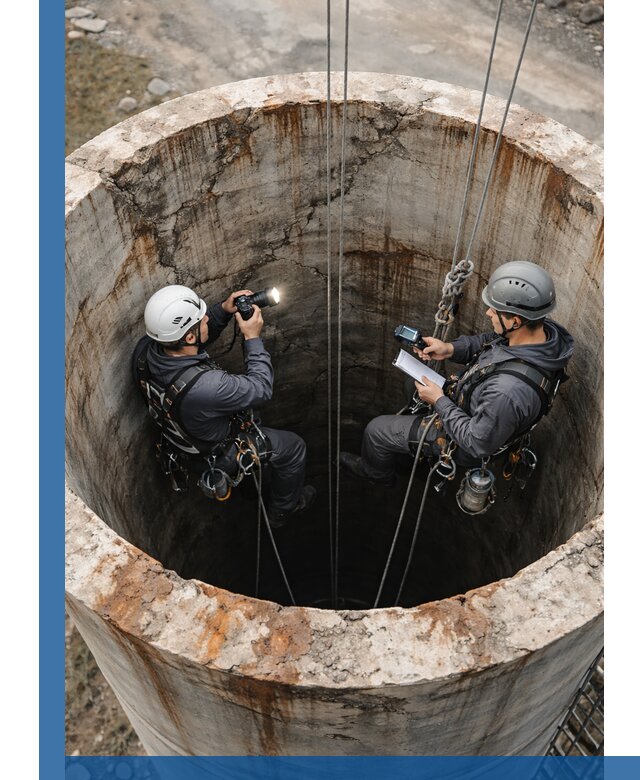 Обследование дымовой трубы: диагностика и оценка состояния в Назарове